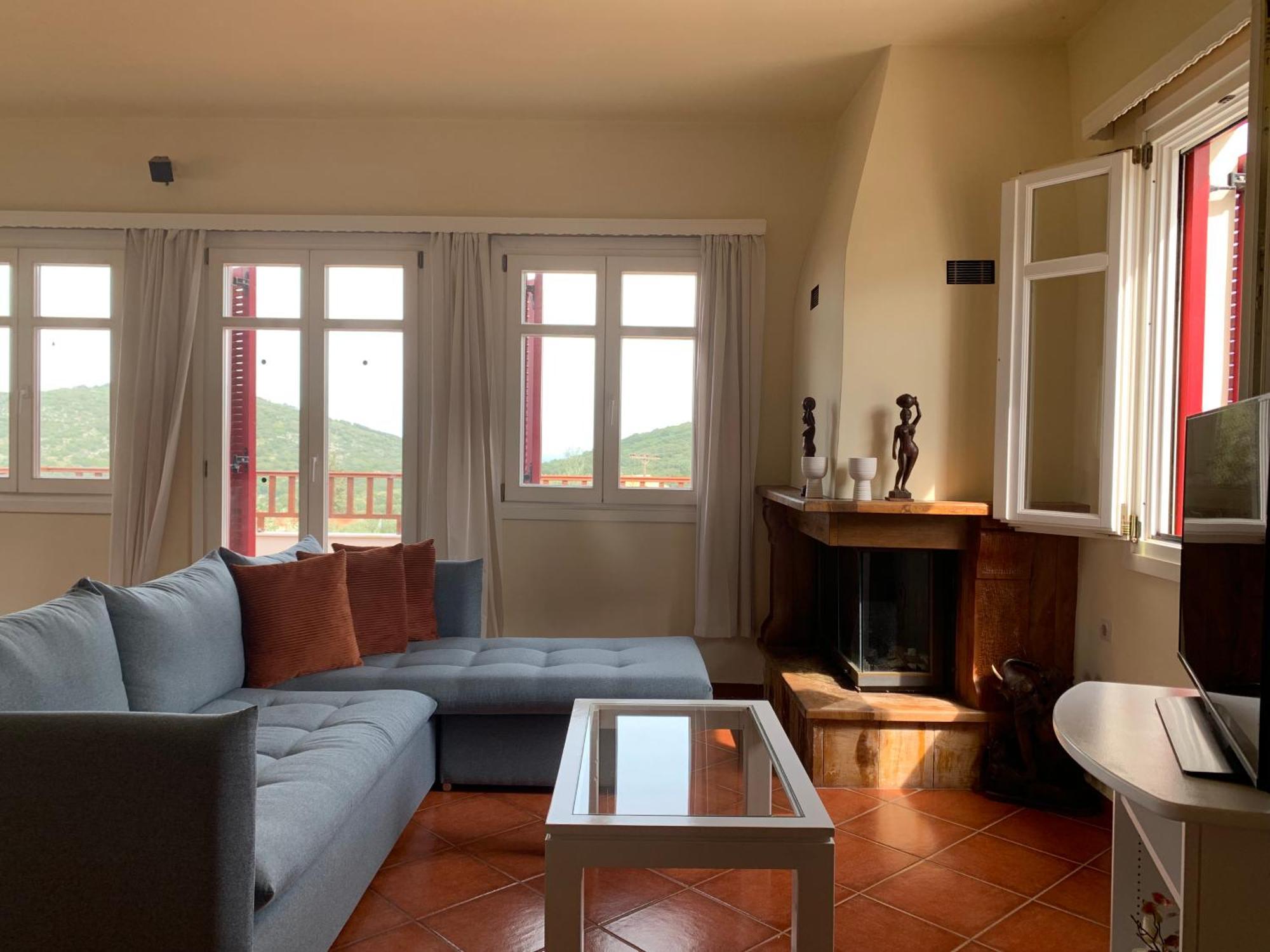 Pandora Villa Vathy  Kamer foto