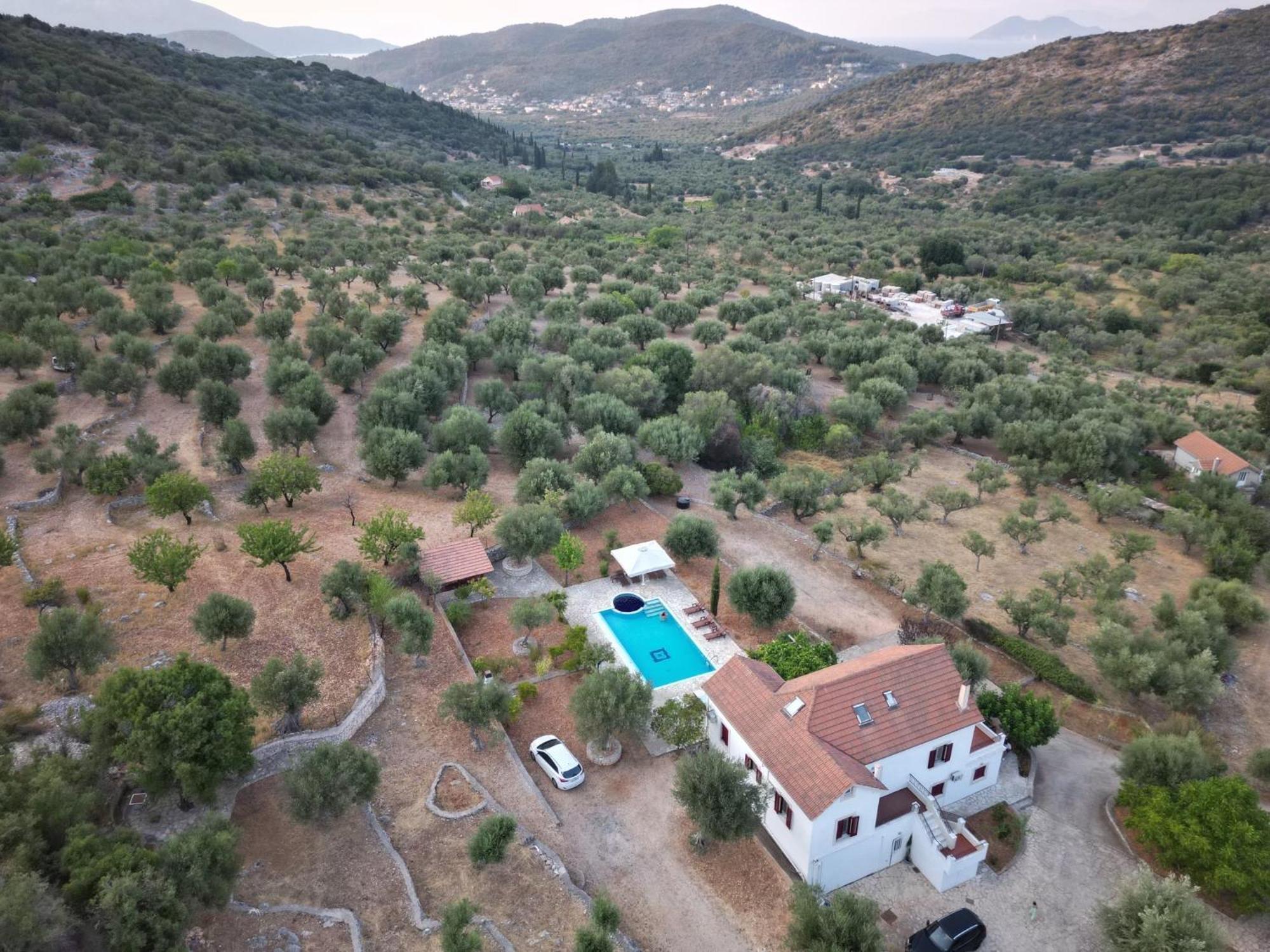 Pandora Villa Vathy  Buitenkant foto